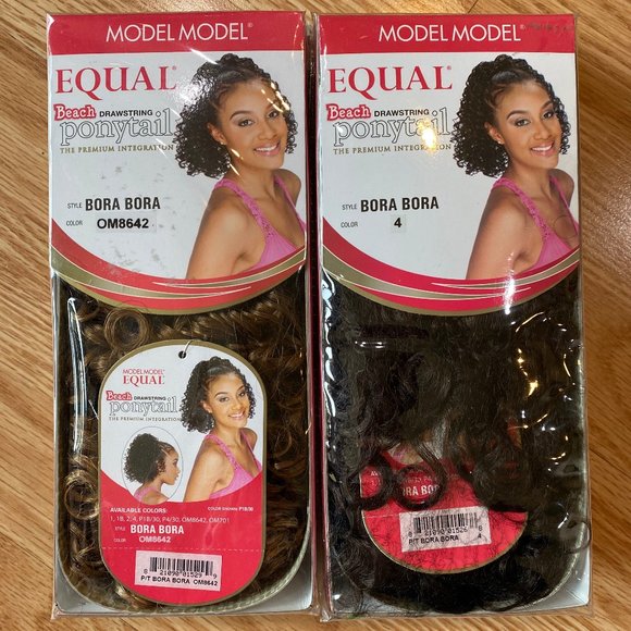 #93 MODEL MODEL BEACH DRAWSTRING PONYTAIL - Picture 4 of 5